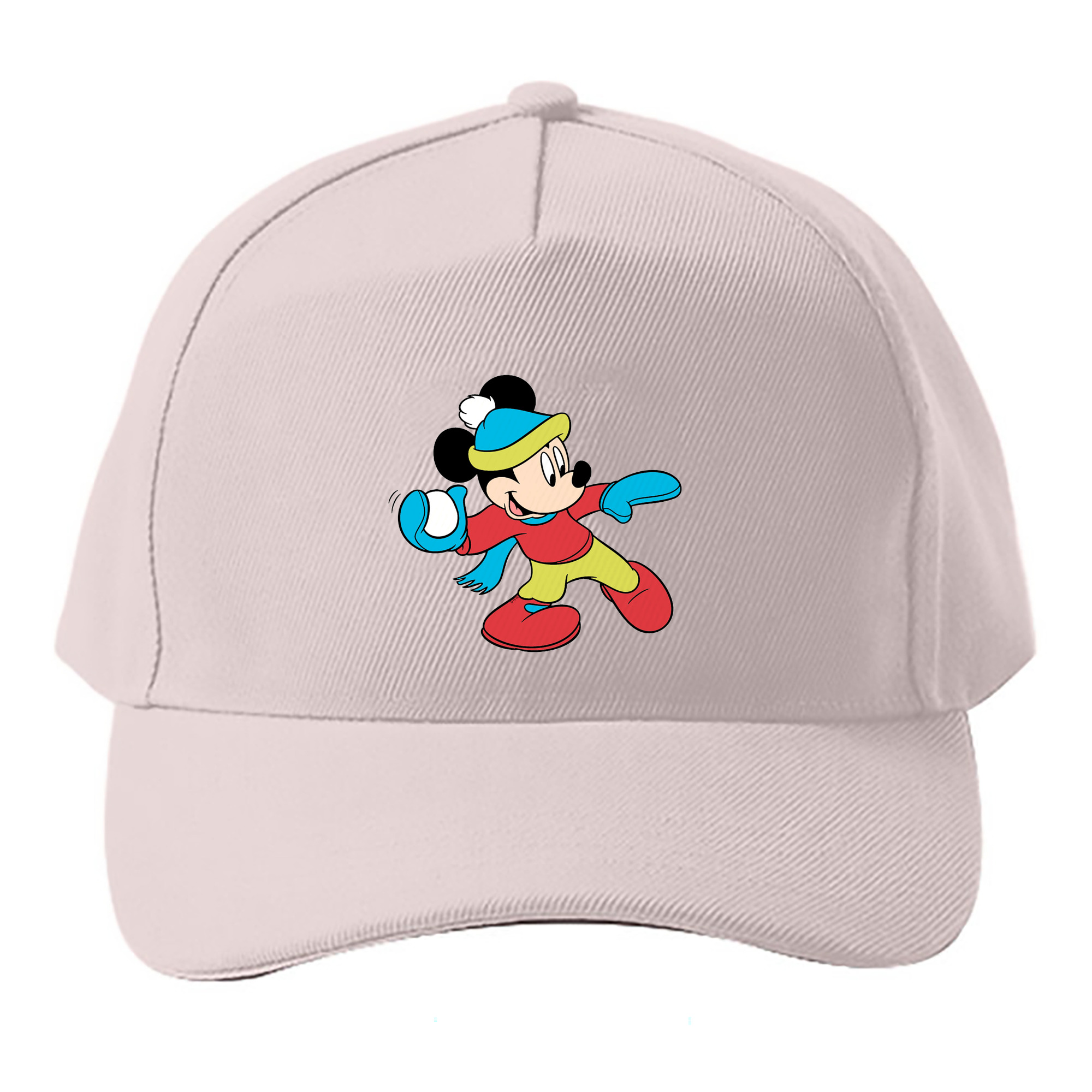 （画像用） ミッキーマウス Mickey Mouse ベースボールキャップ 綿100％ 男女兼用 帽子 スポーツ